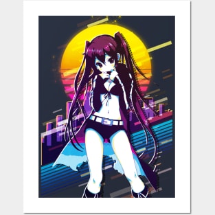 Black Rock Shooter Posters and Art